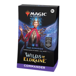 Wilds of Eldraine Commander Deck Fae Dominion