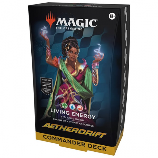 Aetherdrift Commander Deck - Living Energy