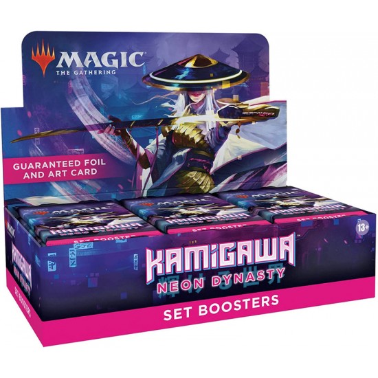Kamigawa Neon Dynasty Set Booster Box - JAPANSKI
