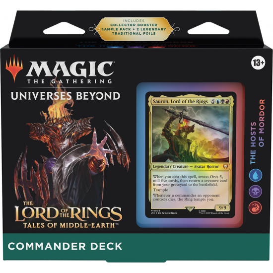 The Lord of the Rings: Tales of Middle-earth Commander Deck - Hosts of Mordor