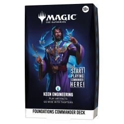 MTG Foundations: Keen Engineering Commander Deck