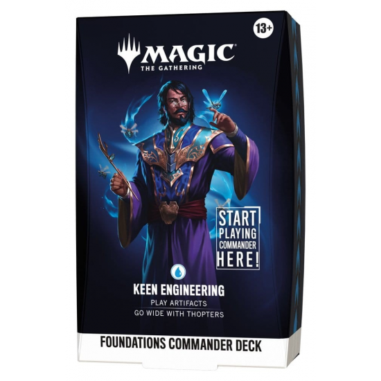 MTG Foundations: Keen Engineering Commander Deck