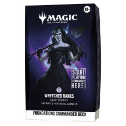 MTG Foundations: Wretched Ranks Commander Deck