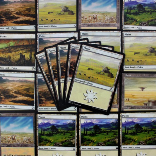 Magic The Gathering - 80 Lands Pack - Plains