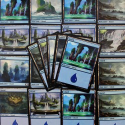 Magic The Gathering - 80 Lands Pack - Island