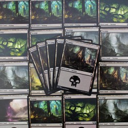 Magic The Gathering - 80 Lands Pack - Swamp
