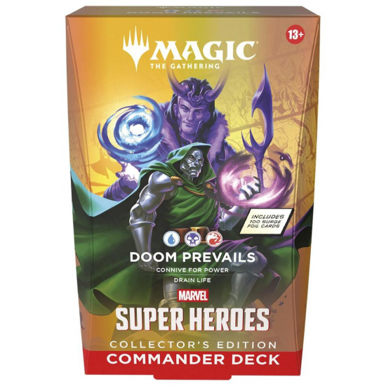 Magic: The Gathering - Marvel Super Heroes Commander Deck - Doom Prevails (Collector's Edition)