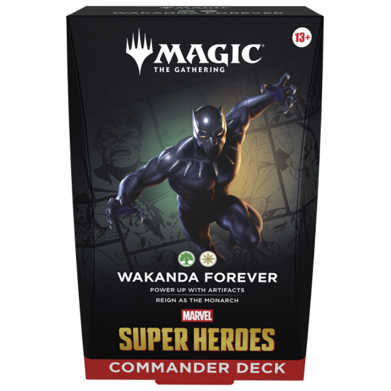 Magic: The Gathering - Marvel Super Heroes Commander Deck - Wakanda Forever
