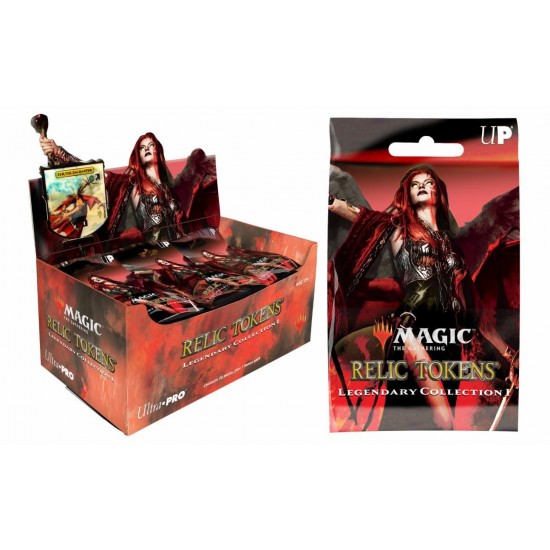 Magic Legendary Collection Relic Tokens display