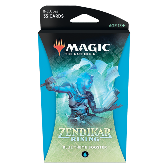 Zendikar Rising Theme booster Blue