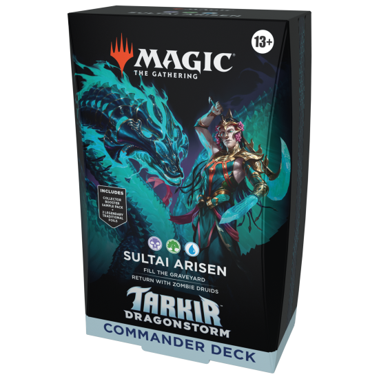Tarkir Dragonstorm Commander Deck Sultai Arisen
