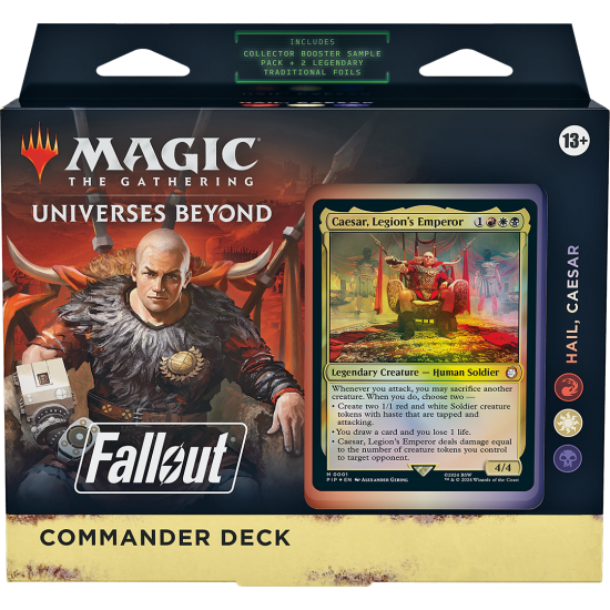 Commander Fallout Deck Hail, Caesar
