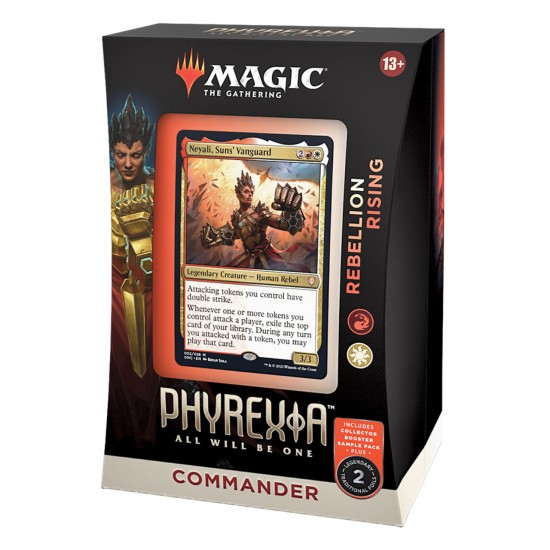 Phyrexia All Will Be One Commander Deck Rebellion Rising