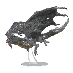D&D Nolzur's Marvelous Miniatures Unpainted Miniature Adult Silver Dragon