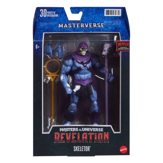 Masters of the Universe: Revelation Masterverse Action Figure 2021 Skeletor 