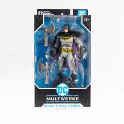 Multiverse Action Figure Batman with Battle Damage (Dark Nights: Metal)