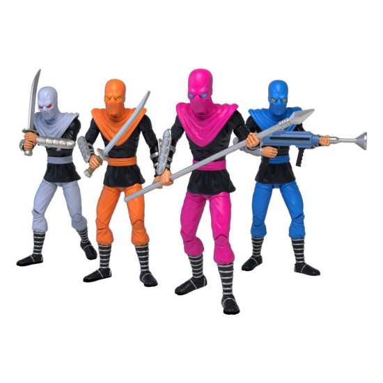 Teenage Mutant Ninja Turtles BST AXN Action Figure 4-Pack Foot Soldiers 