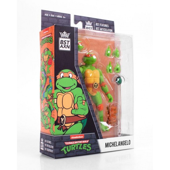 Teenage Mutant Ninja Turtles BST AXN Action Figure Michelangelo