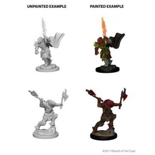 D&D Nolzurs Marvelous Unpainted Minis: Female Dragonborn Fighter