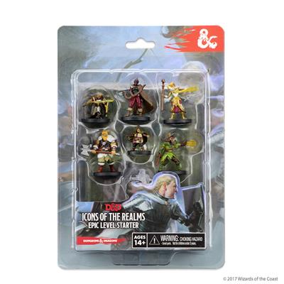 D&D Icons of the Realms Miniatures Epic Level Starter