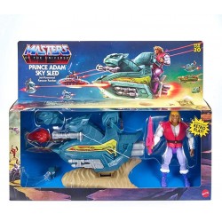 Masters of the Universe Origins Actionfigure Prince Adam & Sky Sled