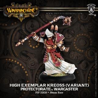 Warmachine Protectorate of Menoth Warcaster High Exemplar Kreoss