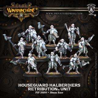 Warmachine Retribution of Scyrah Houseguard Halberdiers - 10