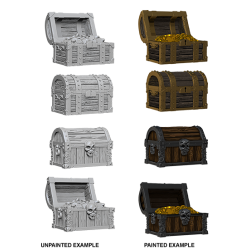WizKids Deep Cuts Unpainted Miniatures: Chests