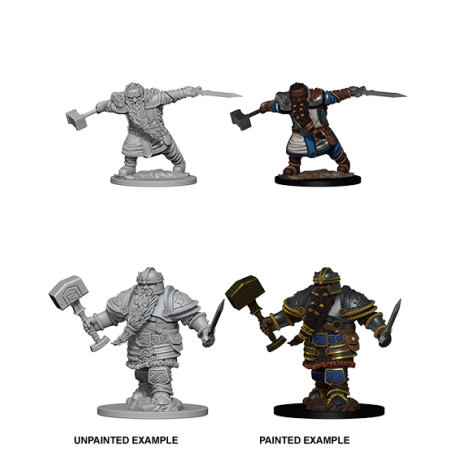 D&D Nolzur's Marvelous Miniatures: Dwarf Fighter