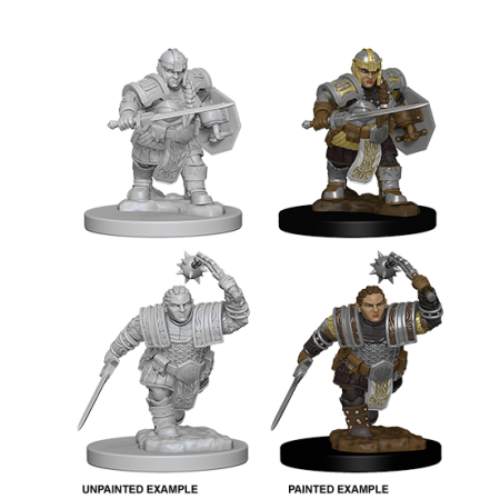 D&D Nolzur's Marvelous Miniatures: Dwarf Fighter