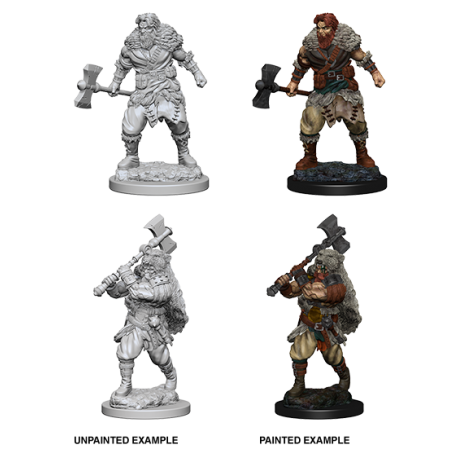 D&D Nolzur's Marvelous Miniatures: Human Barbarian