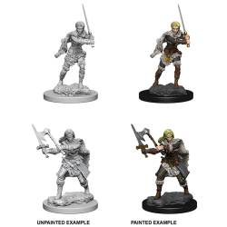 D&D Nolzur's Marvelous Miniatures: Human Barbarian	