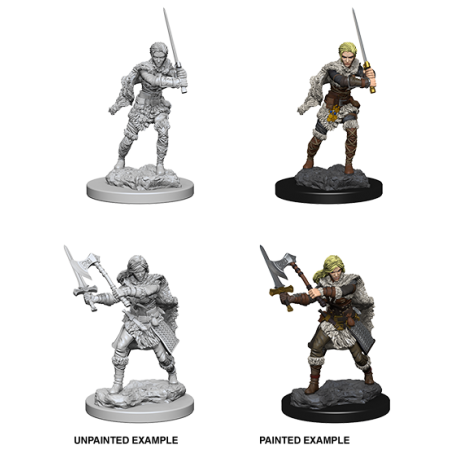 D&D Nolzur's Marvelous Miniatures: Human Barbarian	