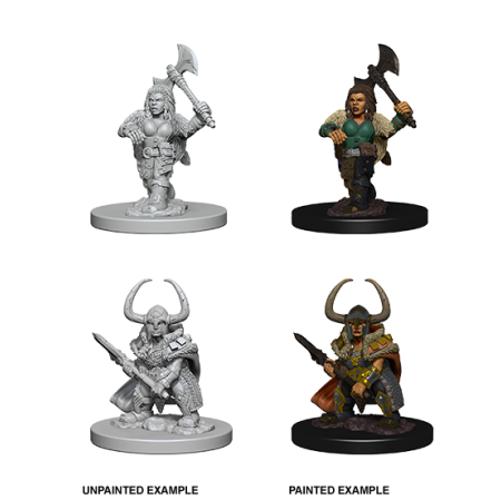 D&D Nolzur's Marvelous Miniatures: Dwarf Barbarian