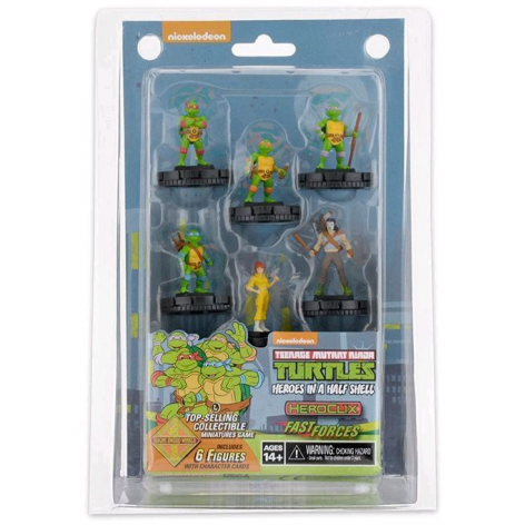 Teenage Mutant Ninja Turtles HeroClix Heroes In A Half Shell Fast Forces Pack