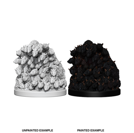 WizKids Deep Cuts Unpainted Miniatures: Swarm of Rats
