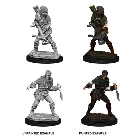 WizKids Deep Cuts Unpainted Miniatures: Bandits