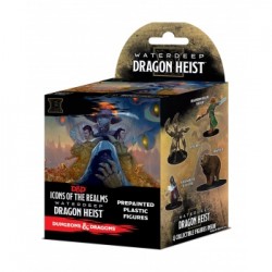 D&D Icons of the Realms - Waterdeep Dragon Heist 8 Ct. Booster Brick (Set 9)