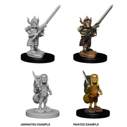 D&D Nolzur's Marvelous Miniatures: Halfling Fighter