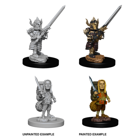 D&D Nolzur's Marvelous Miniatures: Halfling Fighter