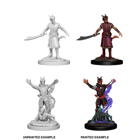 D&D Nolzur's Marvelous Miniatures: Tiefling Warlock