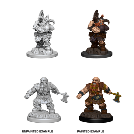 D&D Nolzur's Marvelous Miniatures: Dwarf Barbarian