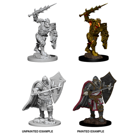 D&D Nolzur's Marvelous Miniatures: Death Knight & Helmed Horror