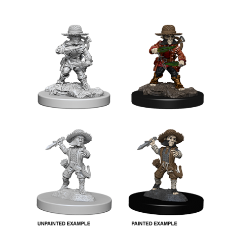 Pathfinder Deep Cuts: Male Halfling Rogue
