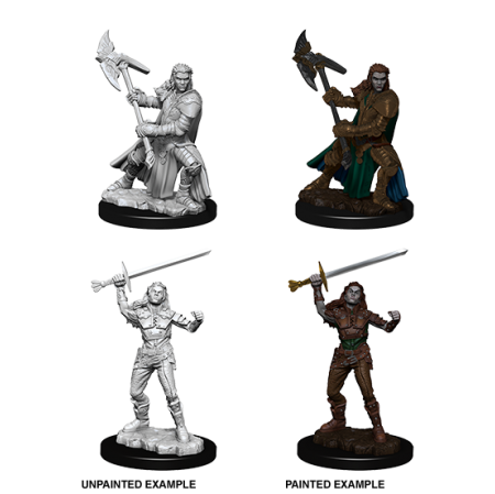 D&D Nolzur's Marvelous Miniatures: Half-Orc Fighter