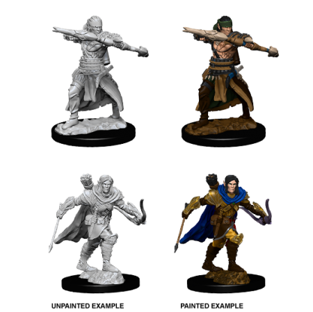 Pathfinder Deep Cuts: Male Half-Elf Ranger
