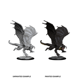 D&D Nolzur's Marvelous Miniatures: Young Black Dragon