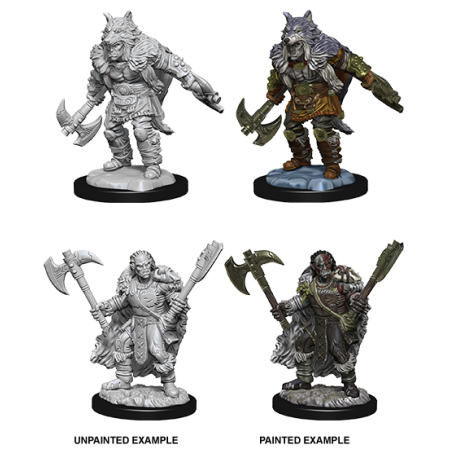 D&D Nolzur's Marvelous Miniatures: Half-Orc Barbarian