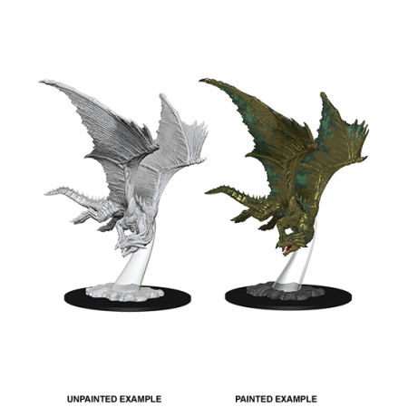D&D Nolzur's Marvelous Miniatures: Young Bronze Dragon