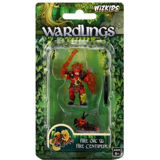 DD5:WARDLINGS:FIRE ORC & CENTIPEDE